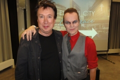 Chris Payne with Mr Normal